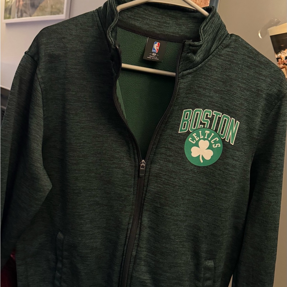 NBA Boston Celtics Green Lightweight Jacket